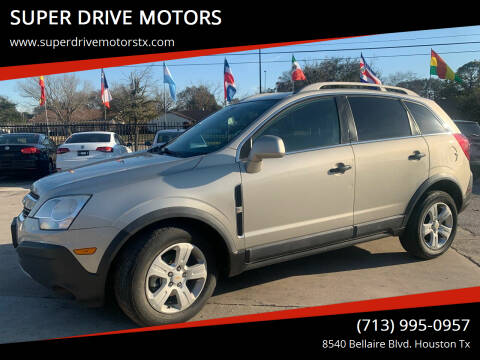 2013 Chevrolet Captiva Sport for sale at SUPER DRIVE MOTORS in Houston TX