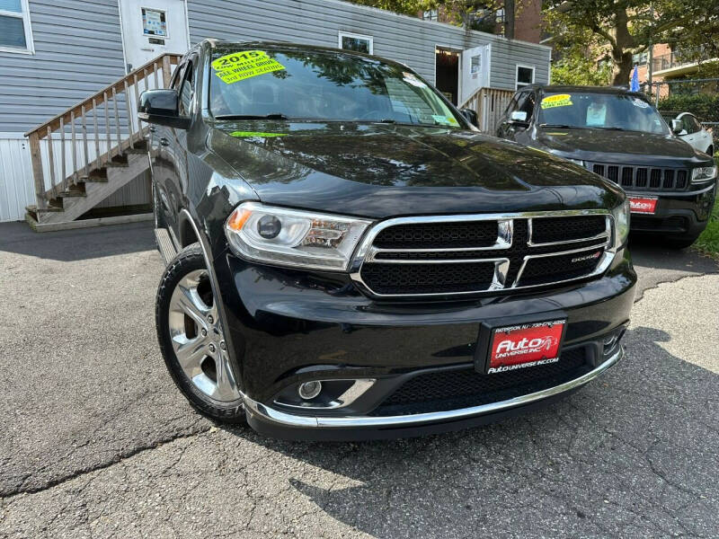 2015 Dodge Durango for sale at Auto Universe Inc. in Paterson NJ