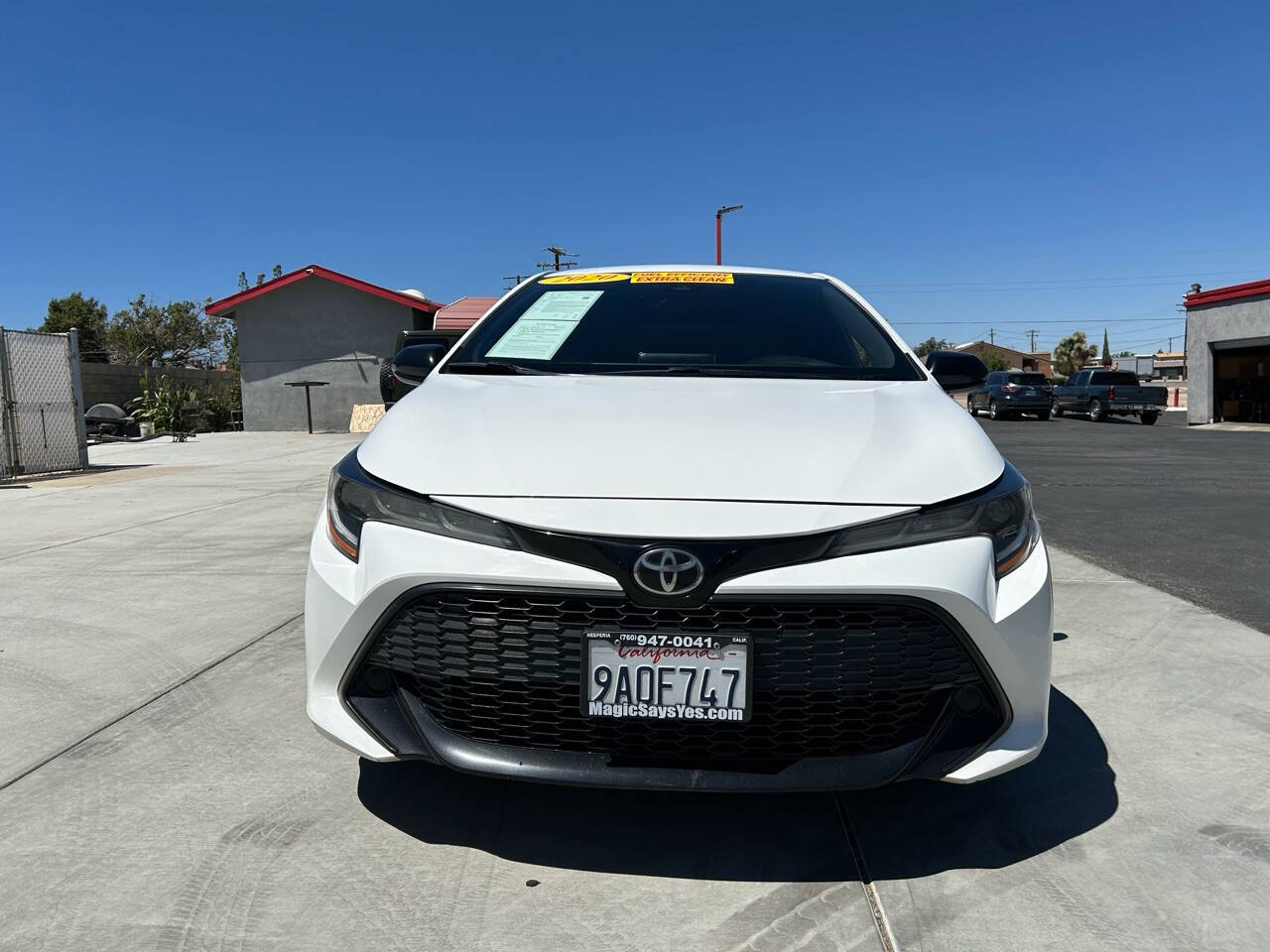 2020 Toyota Corolla Hatchback for sale at Magic Auto Sales in Hesperia, CA