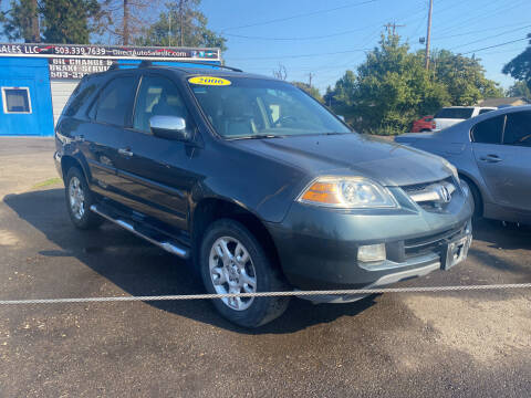 2006 Acura MDX for sale at Direct Auto Sales in Salem OR