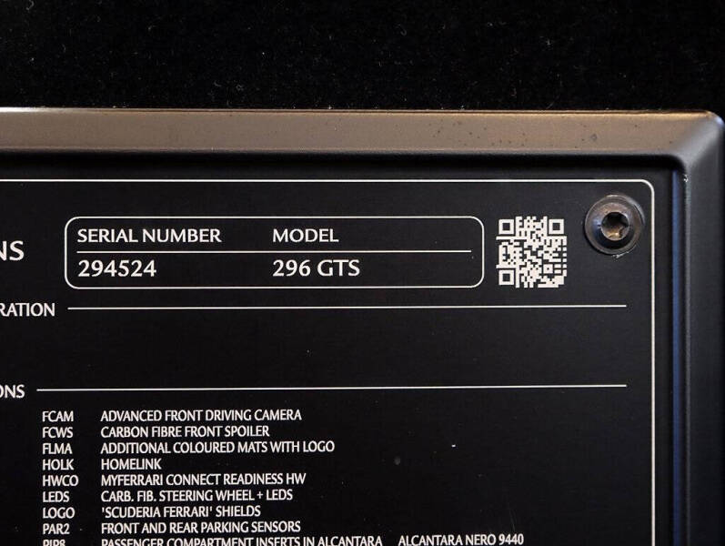 2023 Ferrari 296 GTS