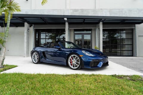 2020 Porsche 718 Boxster for sale at ZWECK in Miami FL