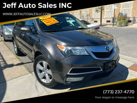 2012 Acura MDX for sale at Jeff Auto Sales INC in Chicago IL