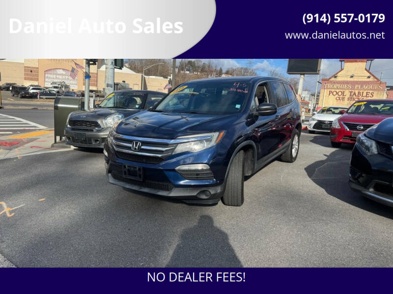 2016 Honda Pilot for sale at Daniel Auto Sales in Yonkers NY