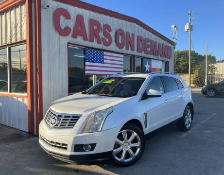 2015 Cadillac SRX for sale at Cars On Demand 2 in Pasadena TX