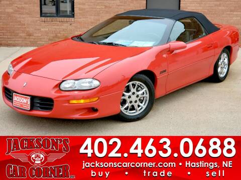 2002 Chevrolet Camaro for sale at Jacksons Car Corner Inc in Hastings NE