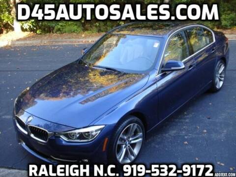 2016 BMW 3 Series for sale at D45 Auto Brokers in Raleigh NC
