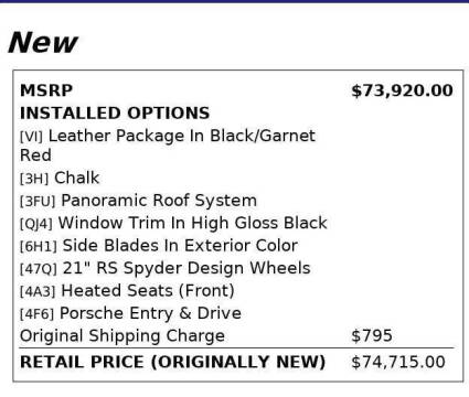 2021 Porsche Macan S