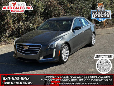 2016 Cadillac CTS for sale at Byrds Auto Sales in Marion NC
