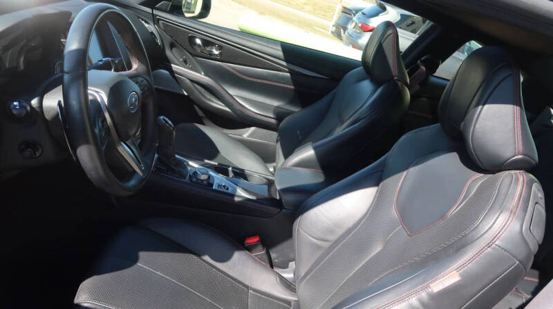 2020 Infiniti Q60 Red Sport 400