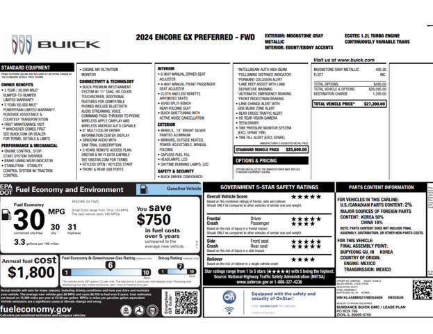 2024 Buick Encore GX Preferred