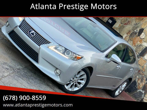 2014 Lexus ES 300h for sale at Atlanta Prestige Motors in Decatur GA
