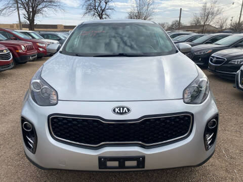 2017 Kia Sportage for sale at Good Auto Company LLC in Lubbock TX
