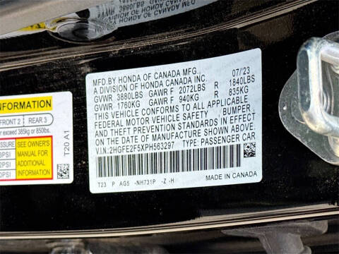 2023 Honda Civic Sport