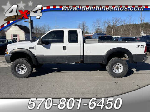 2000 Ford F-250 Super Duty for sale at FUELIN FINE AUTO SALES INC in Saylorsburg PA
