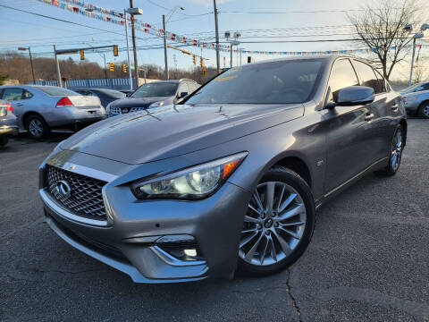 2018 Infiniti Q50 for sale at Cedar Auto Group LLC in Akron OH