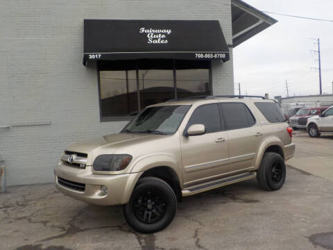 2006 Toyota Sequoia for sale at FAIRWAY AUTO SALES, INC. in Melrose Park IL