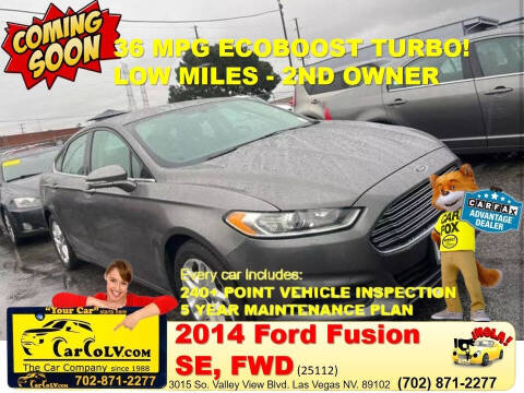 2014 Ford Fusion for sale at The Car Company in Las Vegas NV