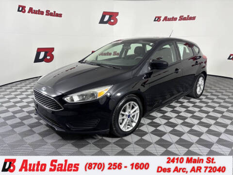 2018 Ford Focus for sale at D3 Auto Sales in Des Arc AR