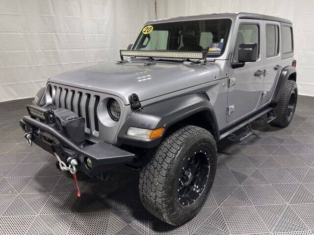 2020 Jeep Wrangler Unlimited for sale at Monster Motors in Michigan Center MI