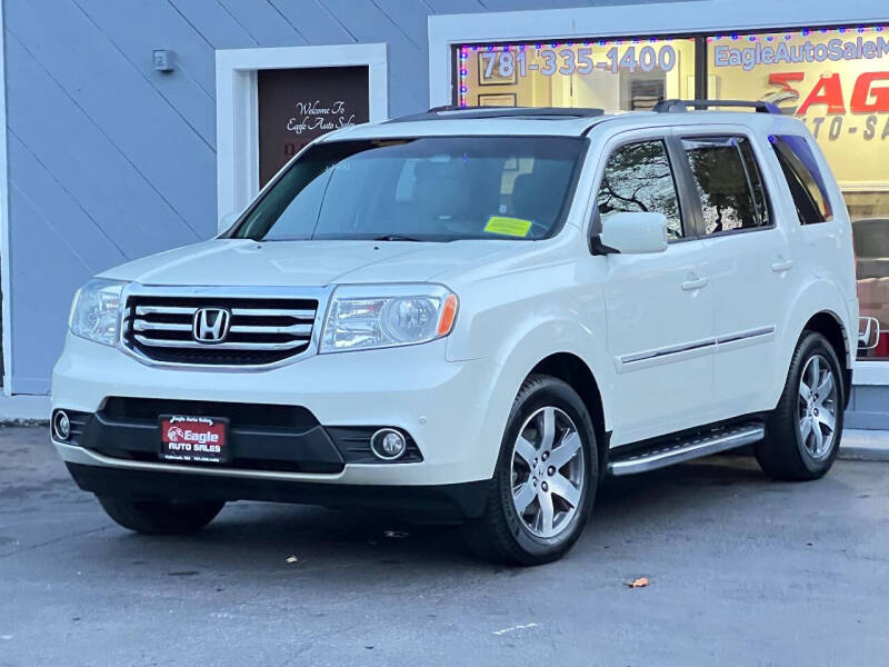 Used 2012 Honda Pilot Touring with VIN 5FNYF4H99CB034634 for sale in Holbrook, MA