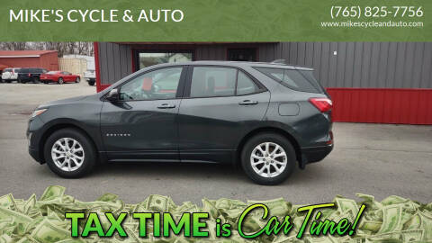 2018 Chevrolet Equinox for sale at MIKE'S CYCLE & AUTO in Connersville IN