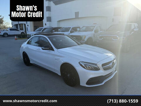 2015 Mercedes-Benz C-Class for sale at Shawn's Motor Credit in Houston TX