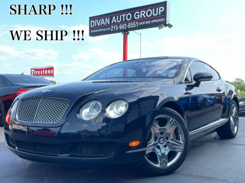 2005 Bentley Continental for sale at Divan Auto Group in Feasterville Trevose PA