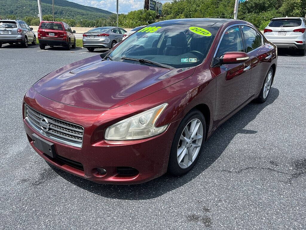 2010 nissan maxima burgundy