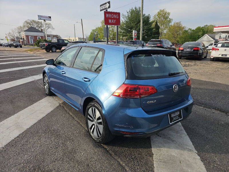 2016 Volkswagen e-Golf SE