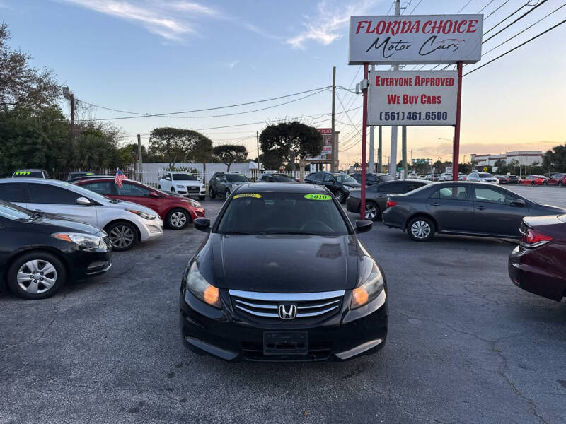 2012 Honda Accord for sale at Florida Choice Motorcars in West Palm Beach FL