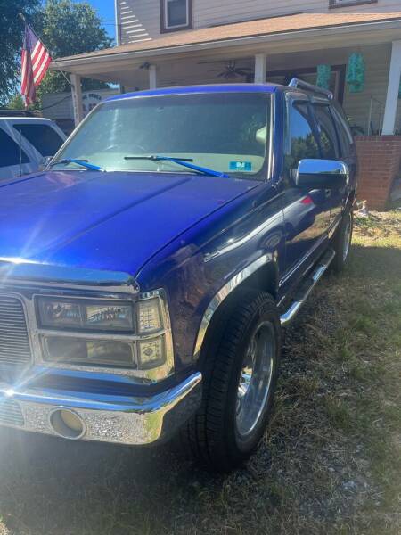 1997 GMC Yukon for sale at PREOWNED CAR STORE in Bunker Hill WV