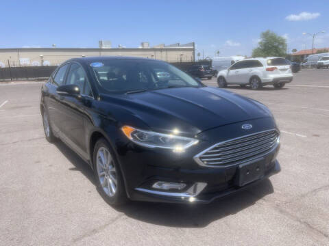 2017 Ford Fusion for sale at Rollit Motors in Mesa AZ