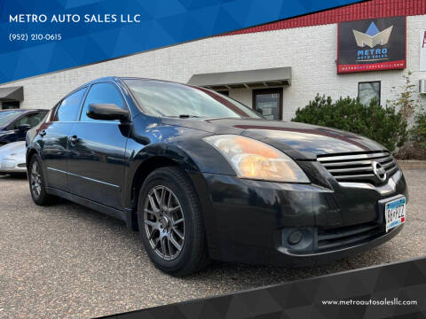 2007 Nissan Altima for sale at METRO AUTO SALES LLC in Lino Lakes MN