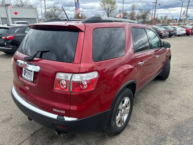 2012 GMC Acadia for sale at Kings Motors in Dayton, OH