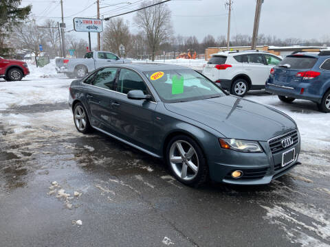 2012 Audi A4 for sale at JERRY SIMON AUTO SALES in Cambridge NY