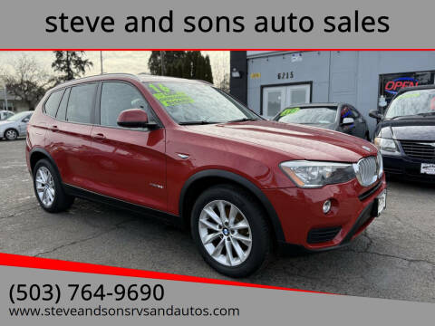 2016 BMW X3 for sale at steve and sons auto sales - Steve & Sons Auto Sales 2 in Portland OR