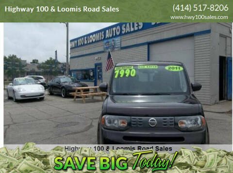 2011 Nissan cube for sale at Highway 100 & Loomis Road Sales in Franklin WI