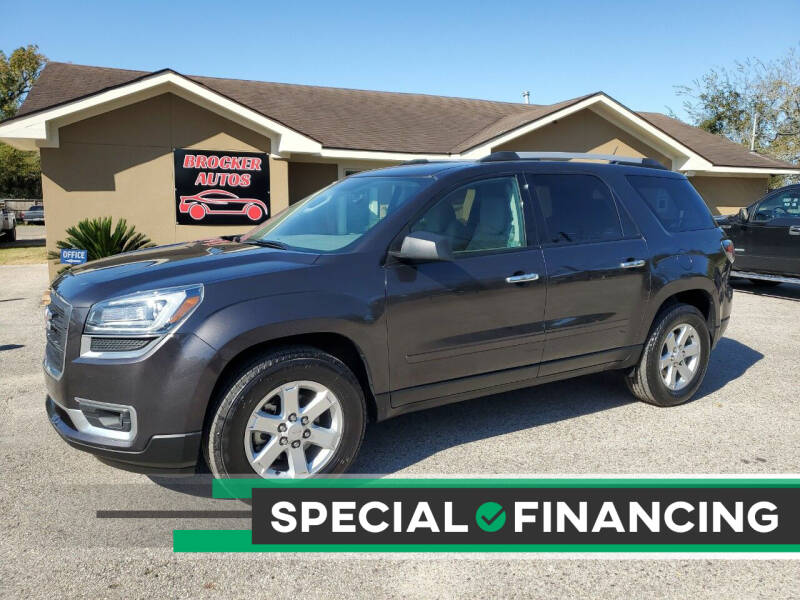2014 GMC Acadia for sale at Brocker Autos in Humble TX