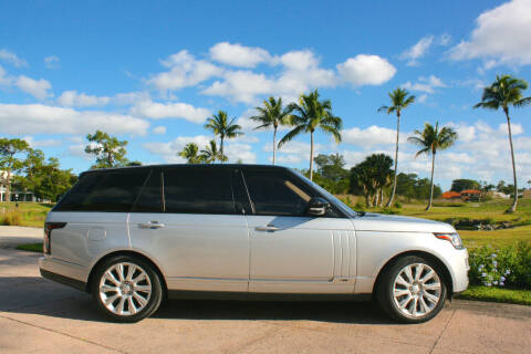 2017 Land Rover Range Rover for sale at Ultimate Dream Cars in Wellington FL