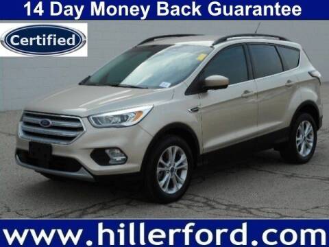 2018 Ford Escape for sale at HILLER FORD INC in Franklin WI