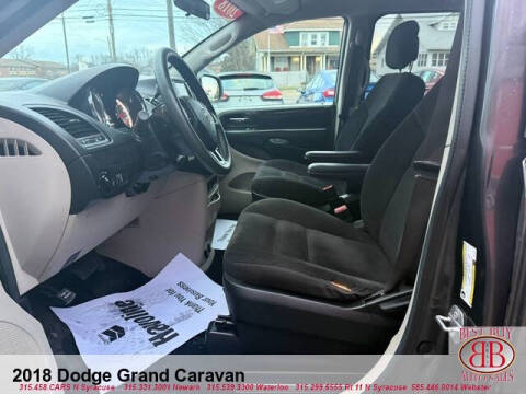 2018 Dodge Grand Caravan SE