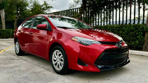 2018 Toyota Corolla for sale at Exceed Auto Brokers in Lighthouse Point FL