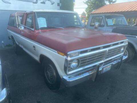 1974 Ford F-250 Super Duty for sale at MILLENNIUM MOTORS INC in Monroe WA