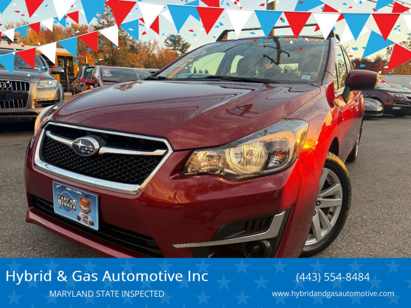 2015 Subaru Impreza 2.0I Premium