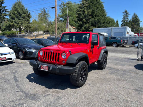 2014 Jeep Wrangler for sale at Apex Motors Inc. in Tacoma WA