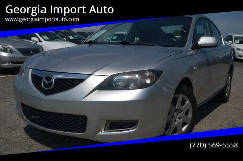 2007 Mazda MAZDA3 for sale at Georgia Import Auto in Alpharetta GA