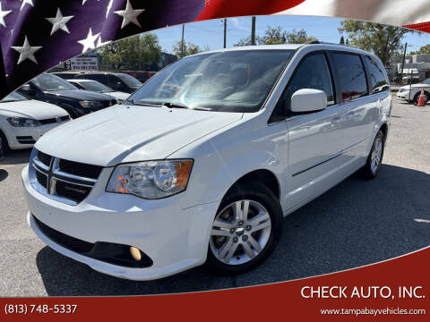 2015 Dodge Grand Caravan for sale at CHECK AUTO, INC. in Tampa FL