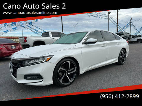 2019 Honda Accord for sale at Cano Auto Sales 2 in Harlingen TX