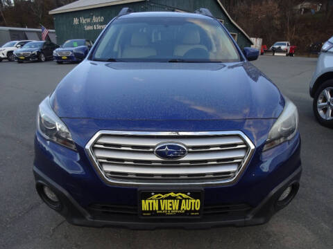 2016 Subaru Outback for sale at MOUNTAIN VIEW AUTO in Lyndonville VT